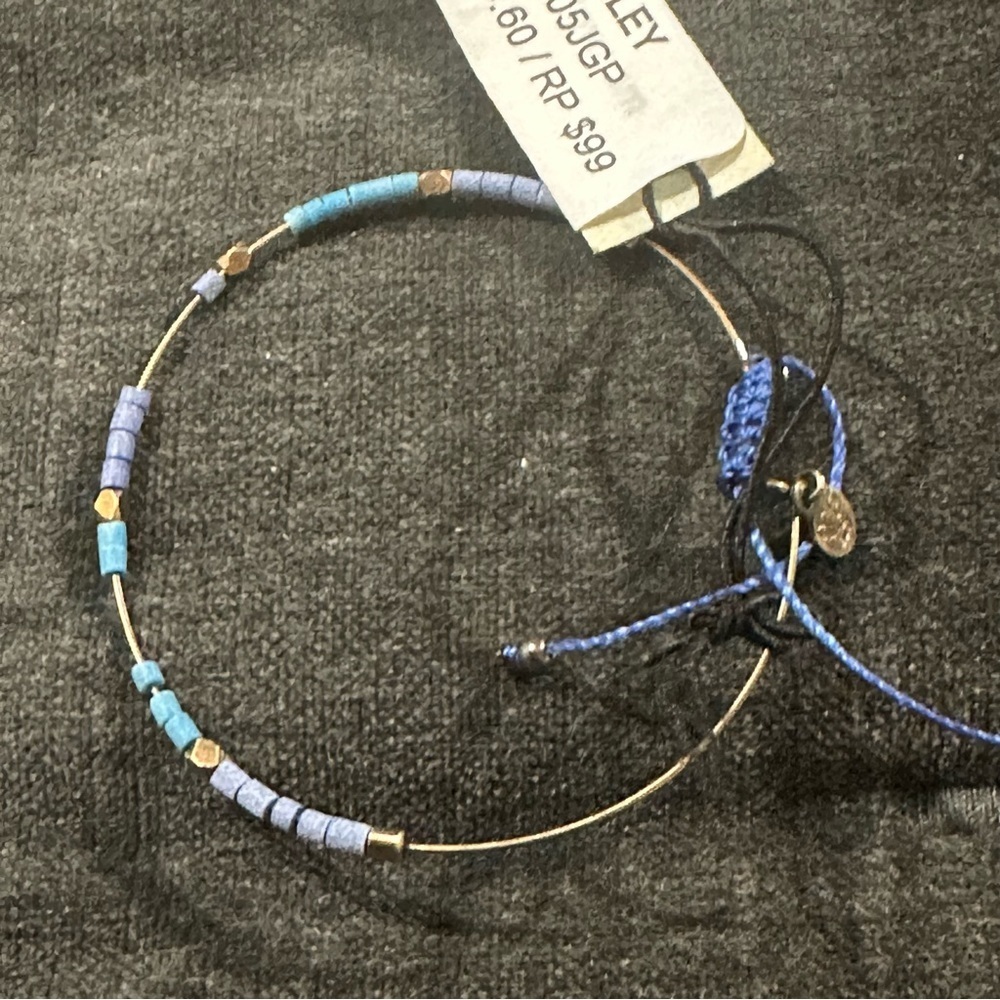 NWT Fairley Adjustable Beaded Bracelet reg $99 with pouch - Picture 6 of 8